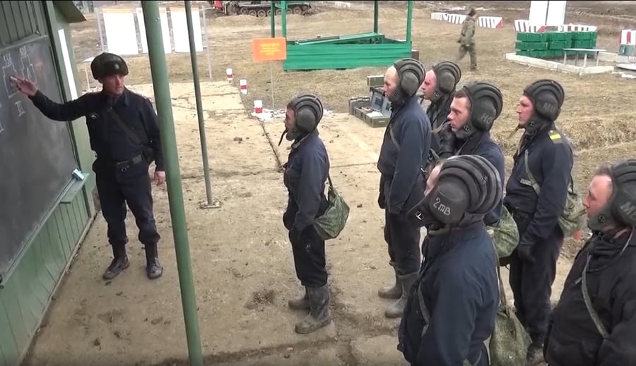 אימוני חיילי הצבא הרוסי
