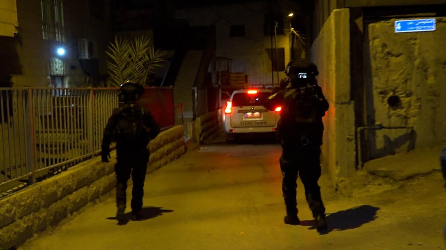13 חשודים ערבים נעצרו הלילה במזרח י-ם