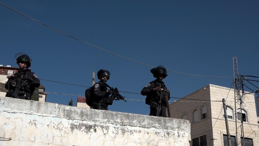 13 חשודים ערבים נעצרו הלילה במזרח י-ם