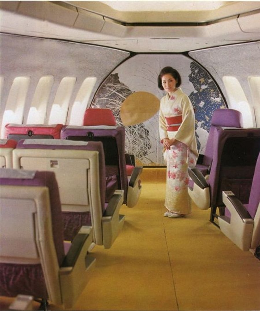 מטוס 'בואינג 747' של חברת התעופה היפנית 'ג'פאן איירליינס'