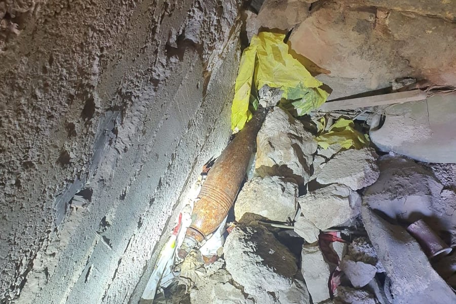 ירושלים: ניקה את המדרגות ומצא פגז קטן
