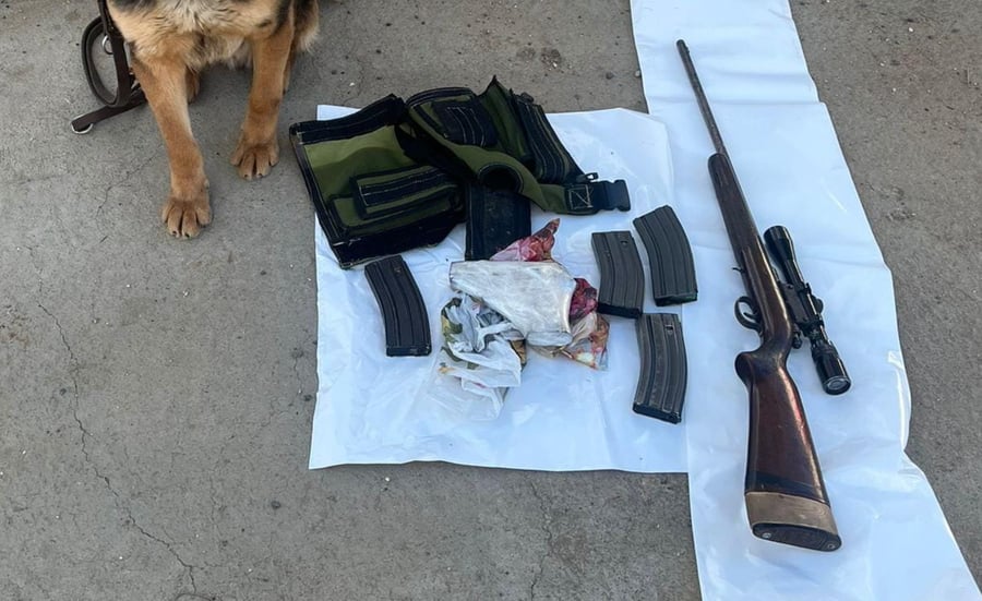 רובה צלפים נתפס בבית ערבי בעיר חברון