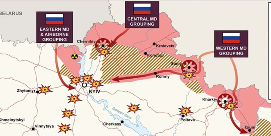 רוסיה בדרך לתבוסה? • עדכון המפות היומי