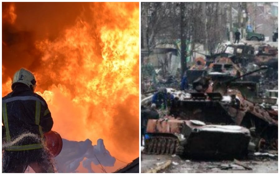 אוקראינה חוגגת כיבושים מרוסיה • אלפים  במצור וללא מים