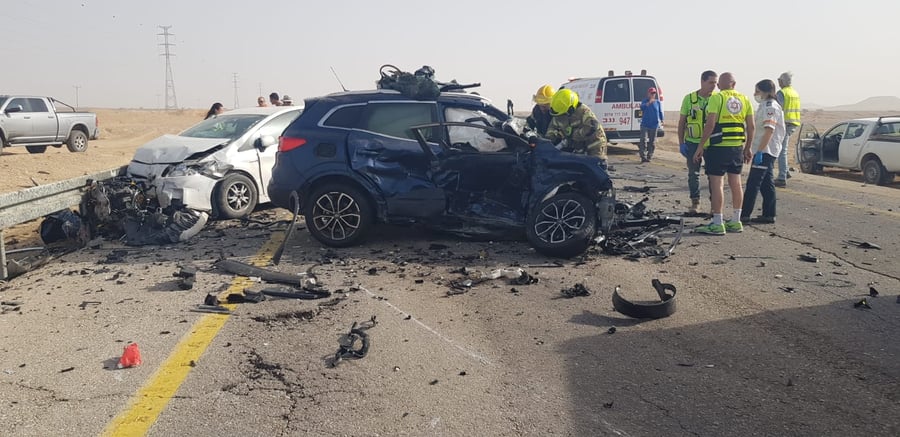 תאונה קטלנית בכביש הערבה: אישה נהרגה