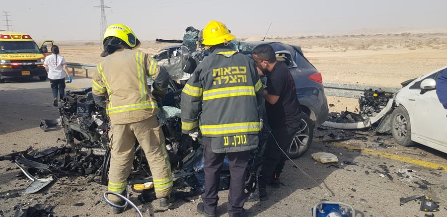 תאונה קטלנית בכביש הערבה: אישה נהרגה