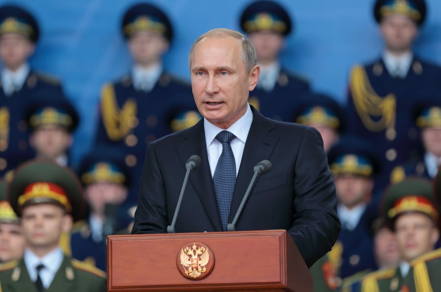 פוטין צפוי להכריז רשמית על 'מלחמה' נגד אוקראינה