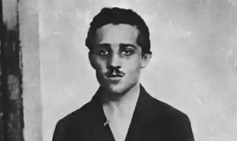 גרברילו פרינציפ בכלא לאחר הרצח