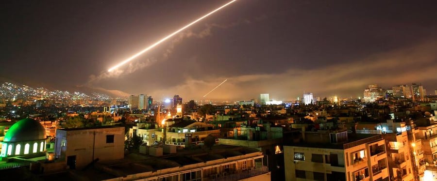 סוריה טוענת: ישראל תקפה בסמוך לדמשק