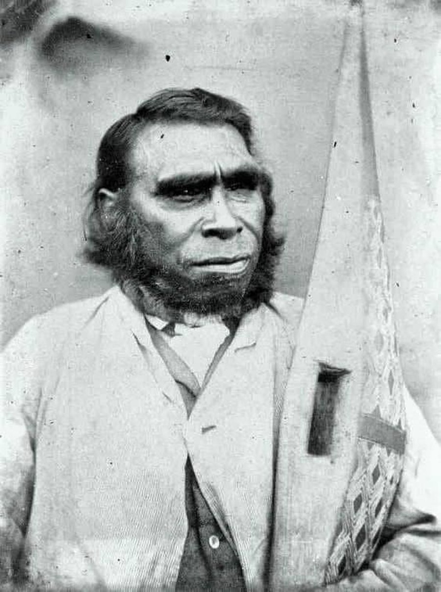 אחד מהילידים האחרונים של טסמניה, עם שנמחק על ידי המתיישבים הבריטים. 1869