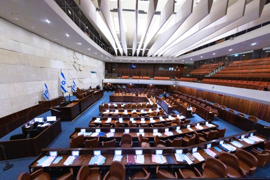 מימון המפלגות יופרד מהחוק לפיזור הכנסת
