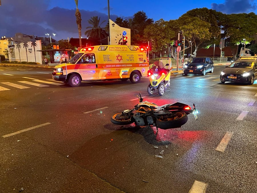 תאונת האופנוע בחיפה