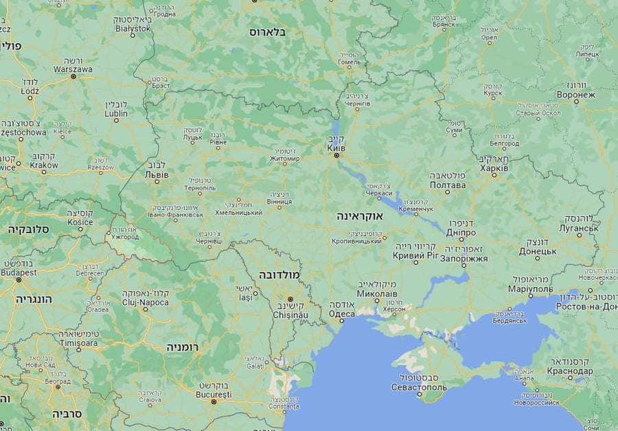 באדום: השטח שיועד לטענת מבקר הקרמלין לעבור לידי הונגריה
