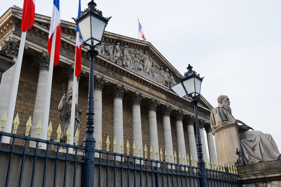 מבנה האסיפה הלאומית, הבית התחתון של צרפת