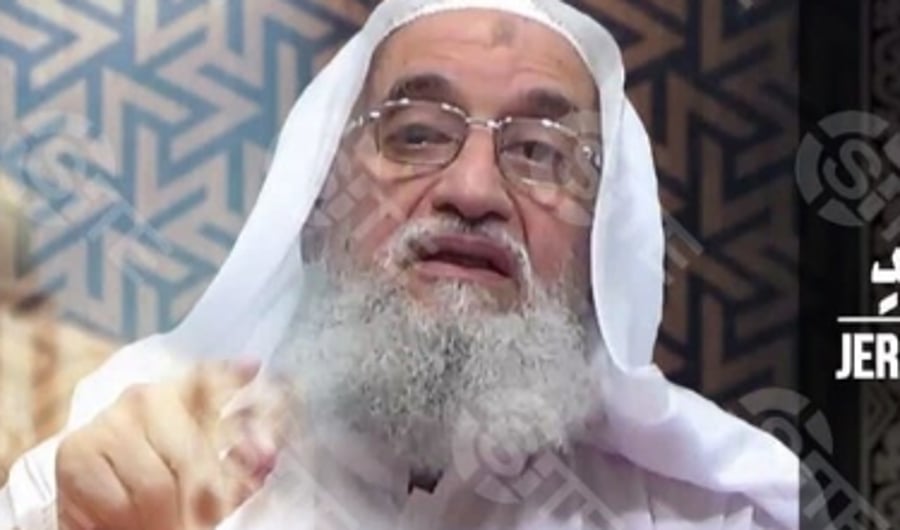 מנהיג אל-קאעידה איימן א-זוואהירי