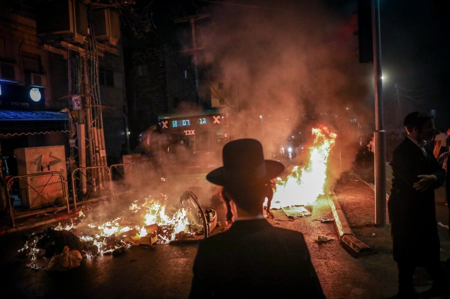 ירושלים בוערת: תיעוד מההפגנות הסוערות