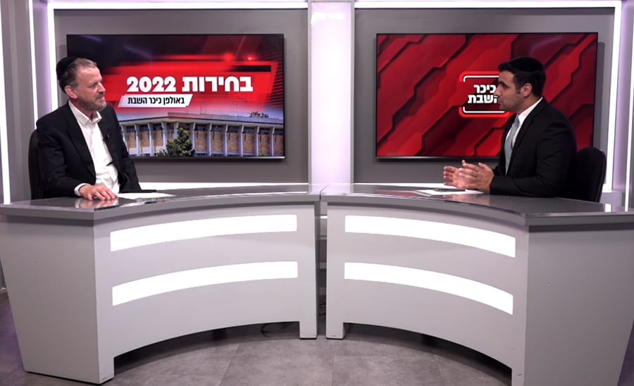עו"ד אברהם יוסטמן בריאיון לישי כהן באולפן הבחירות