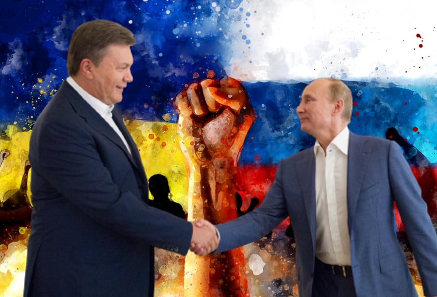 הנשיא האוקראיני שהפך לחבר הקרוב של פוטין  והודח בבושת פנים