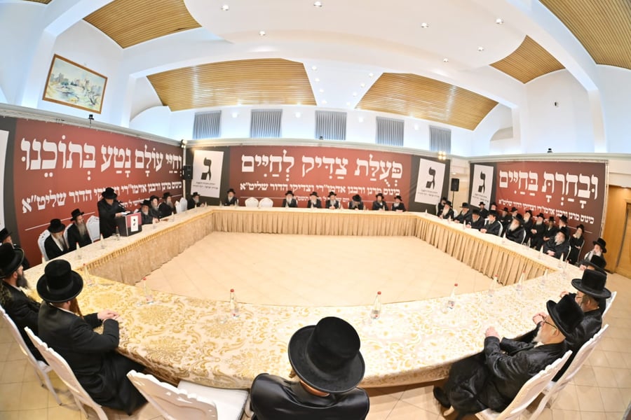 עשרות אדמו"רים ומנהיגי קהילות חסידיות התכנסו בירושלים