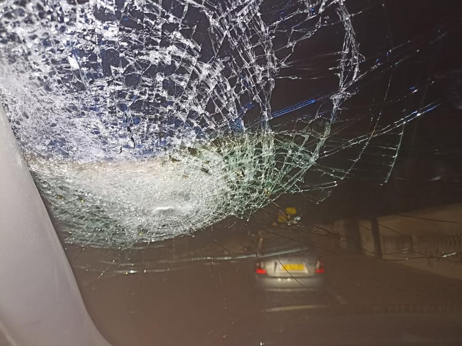 פורעים ערבים שיידו אבנים על מכוניות בכביש החוף נעצרו