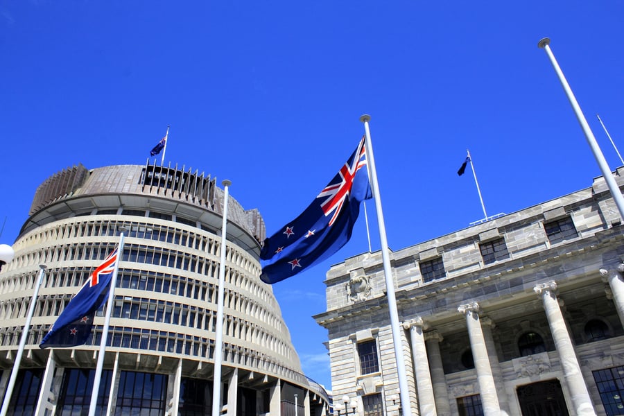 בנין הפרלמנט בניו זילנד