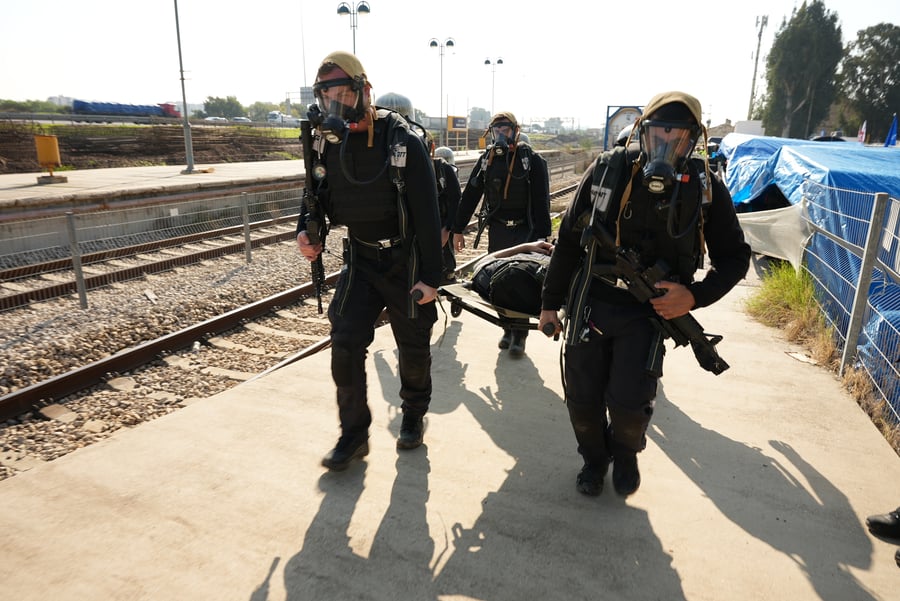 מטען חבלה התפוצץ ברכבת עם חומרים מסוכנים | תיעוד