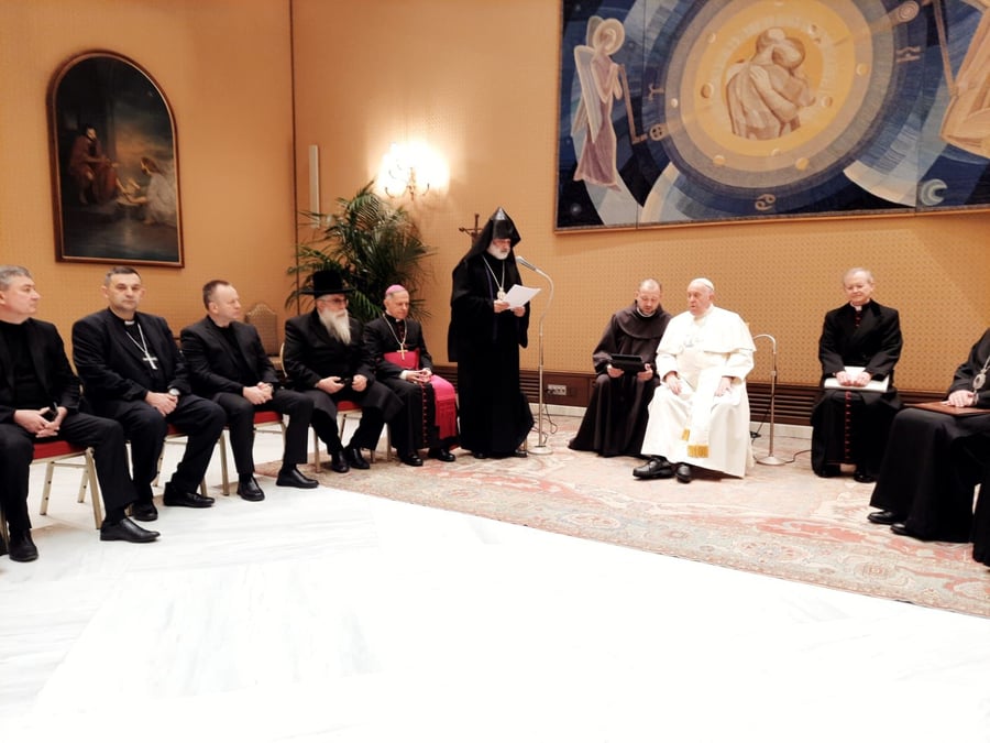 רבה של אוקראינה לאפיפיור: "העולם לא למד מהשואה"