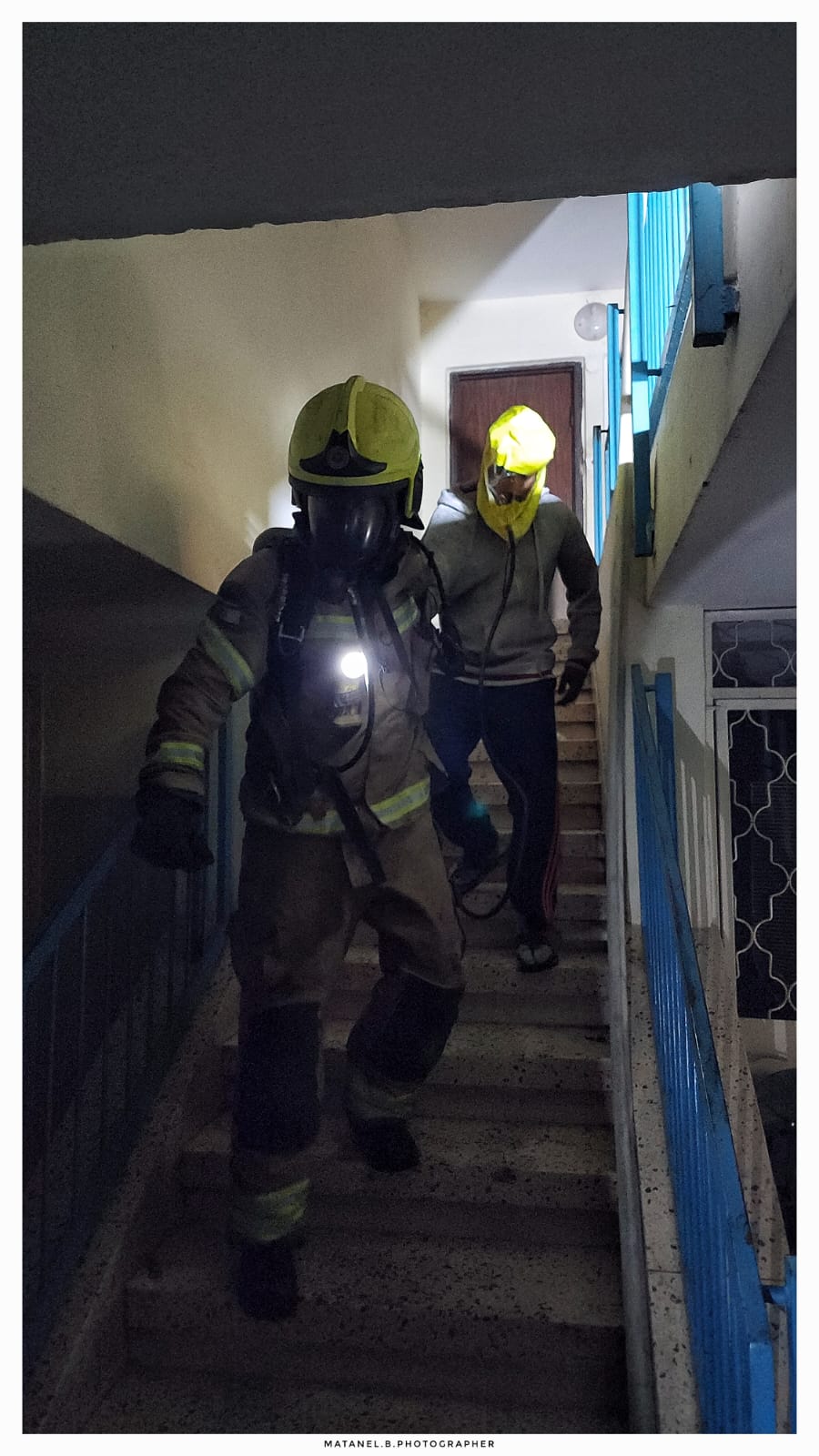 שריפה בבאר שבע: אם ובנה הפעוט חולצו במצב קשה