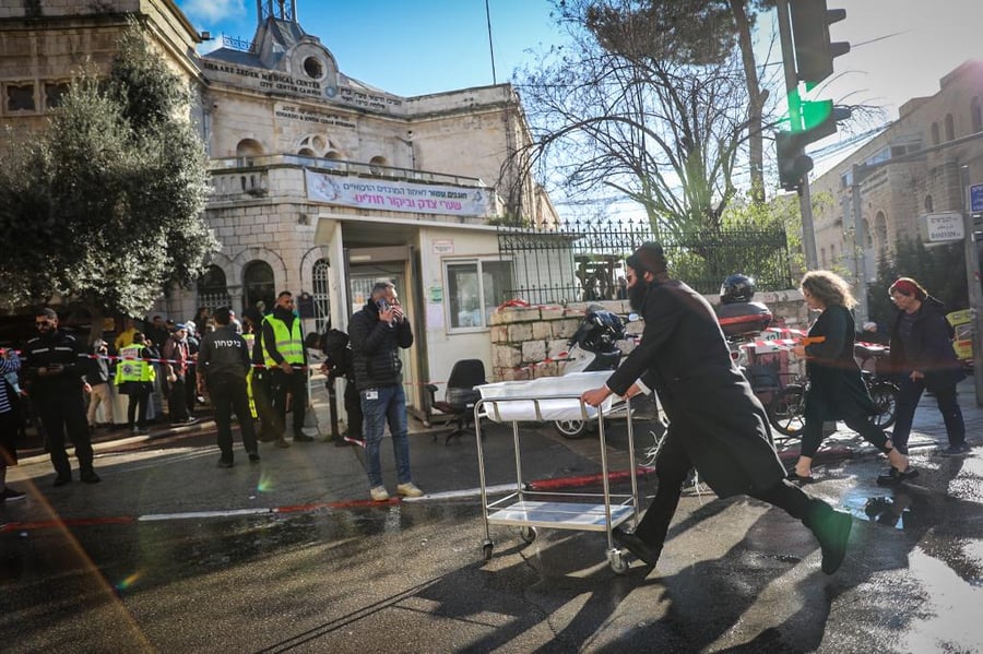 שריפה במרכז ירושלים: יולדות חרדיות פונו מבית החולים