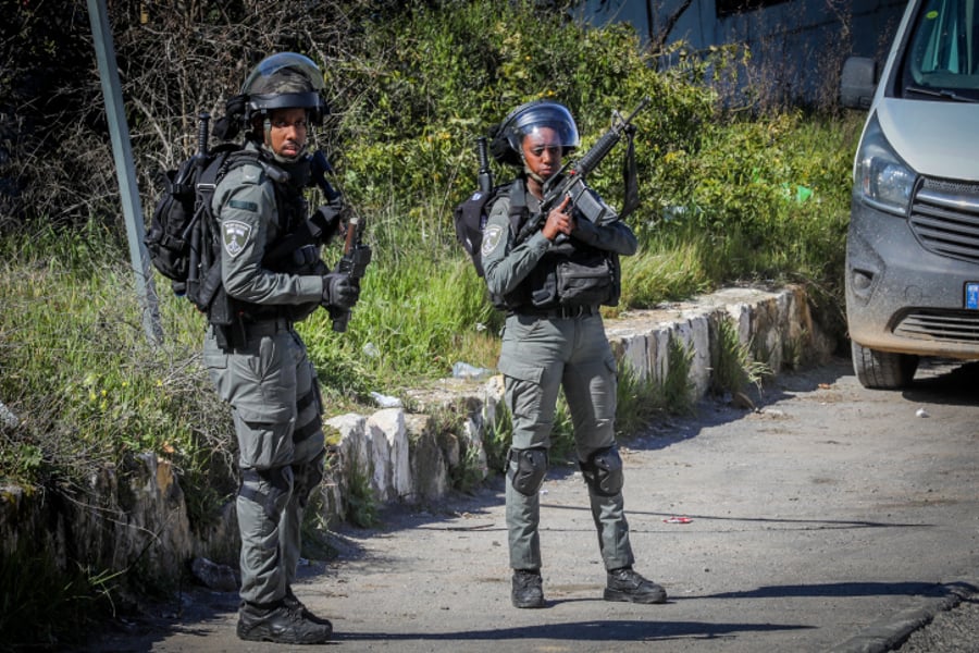 שוטרים במזרח ירושלים. אילוסטרציה