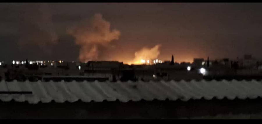 שוב תקיפה לילית בסוריה; נמל התעופה בעיר חלב - הושבת