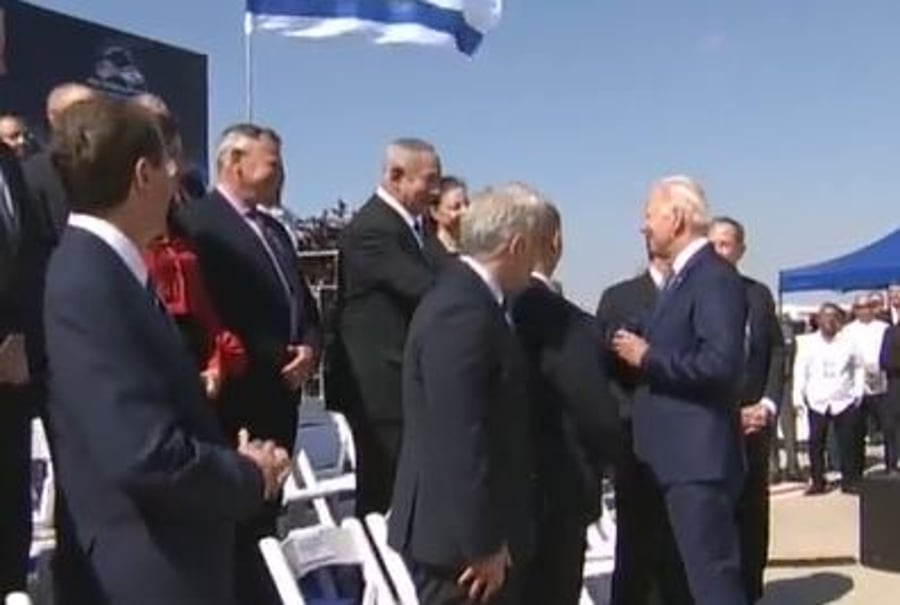 ביידן בביקור האחרון שלו בישראל עם נתניהו