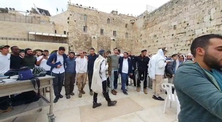 התפילה הבוקר