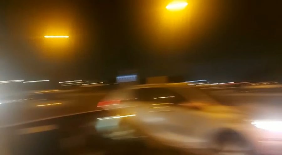 ליל גלנט בנתיבי איילון - תל אביב