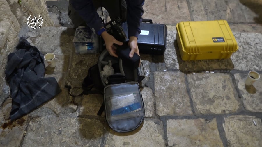 כך נראתה זירת הפיגוע