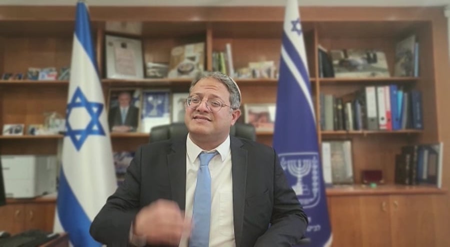 בן גביר היום, בעקבות החלטת הממשלה על הקמת משמר לאומי