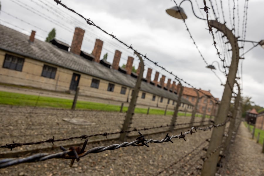 מחנה הריכוז אושוויץ-בירקנאו בפולין