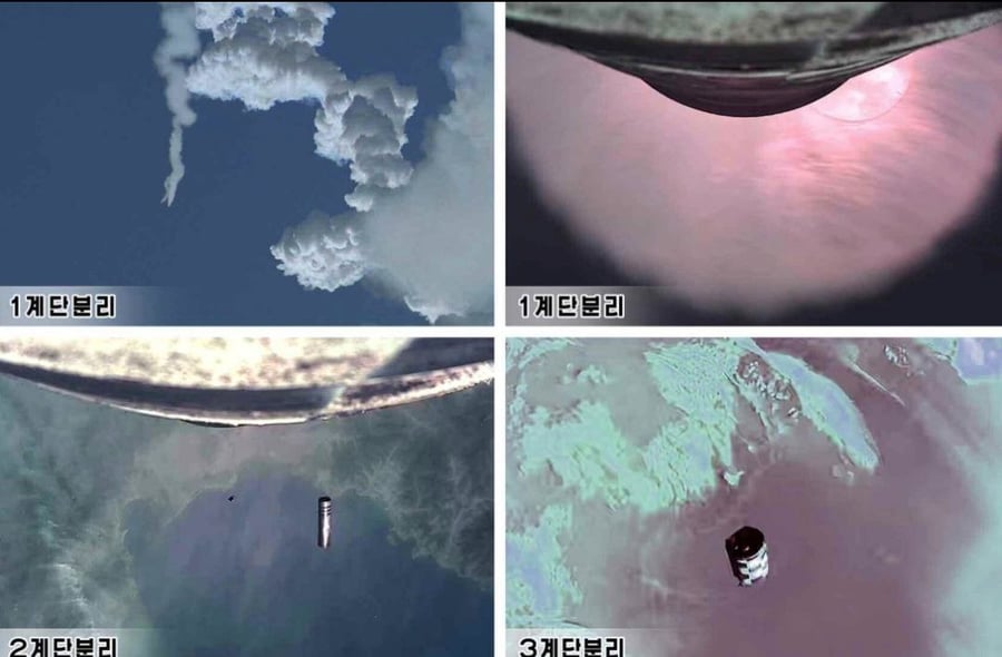 צפון קוריאה מפרסמת תיעוד: כך בוצע הניסוי בטיל החדש