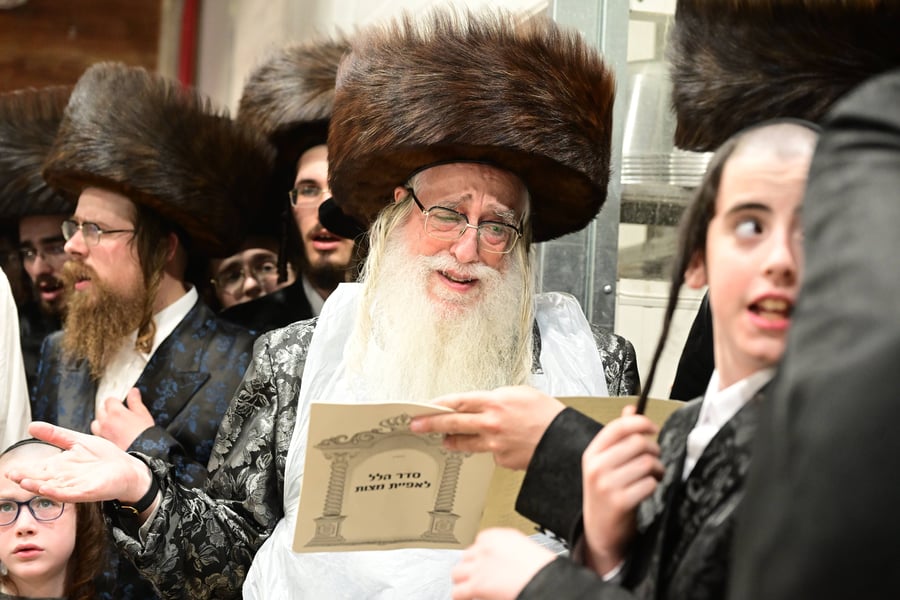 מראות חג הפסח בחצר הקודש צאנז תיעוד מסכם