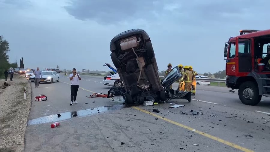 זירת התאונה