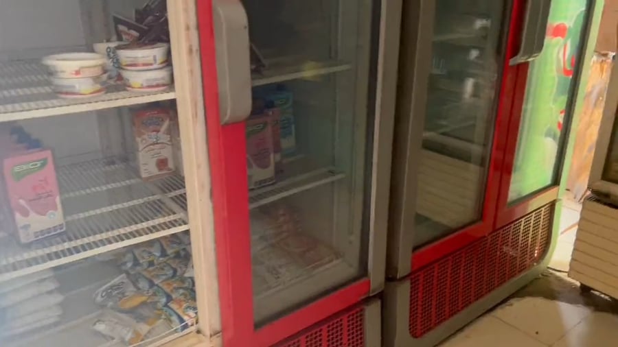 תיעוד מסופרמרקט בסודן