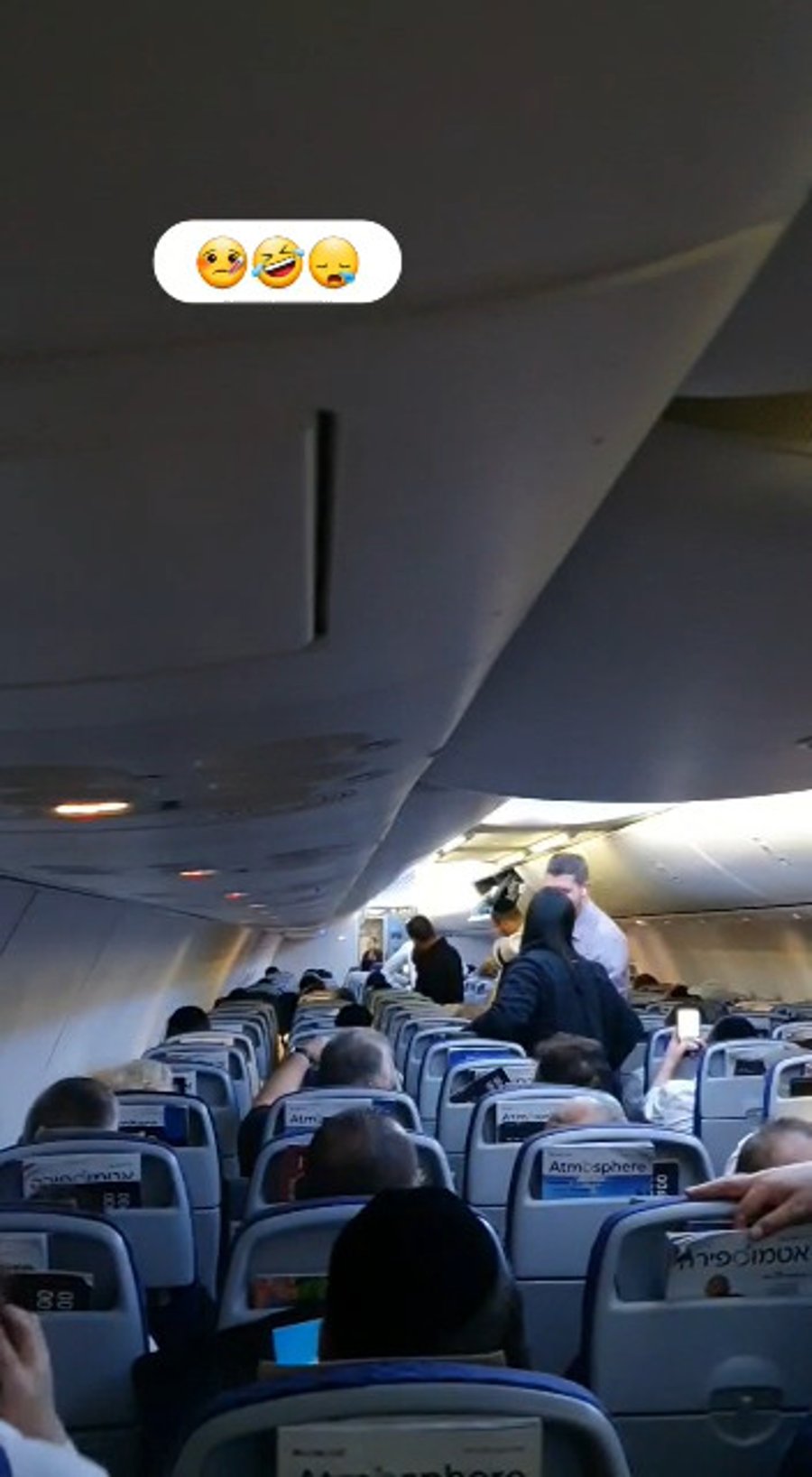 הכריזה במטוס | צפו