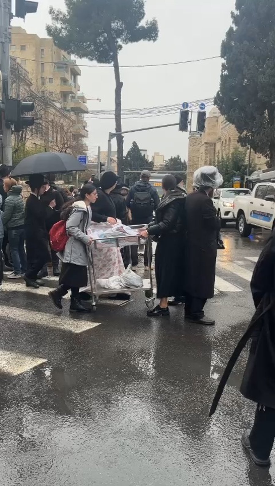 השריפה שפרצה בסמוך ל'ביקור חולים' ופינוי היולדות