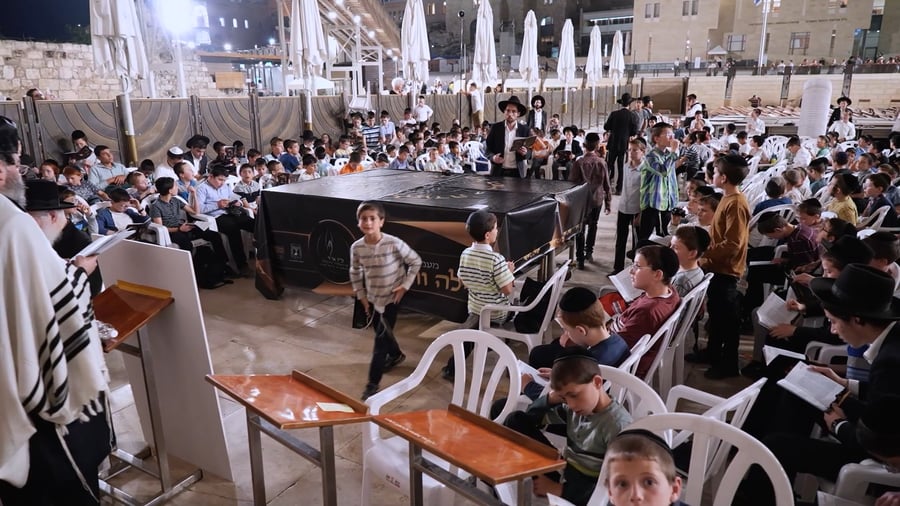 המעמד בכותל המערבי