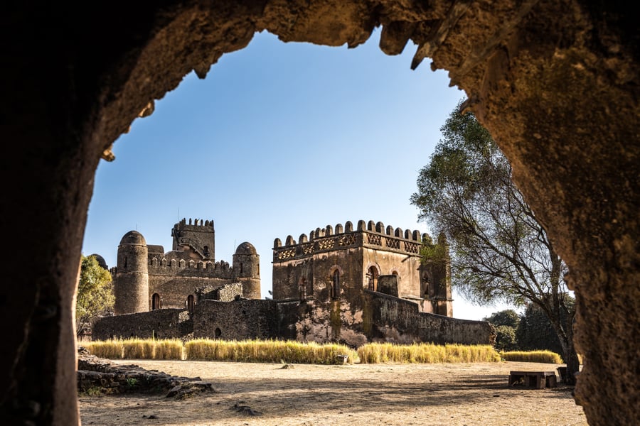 מבצר עתיק באתיופיה