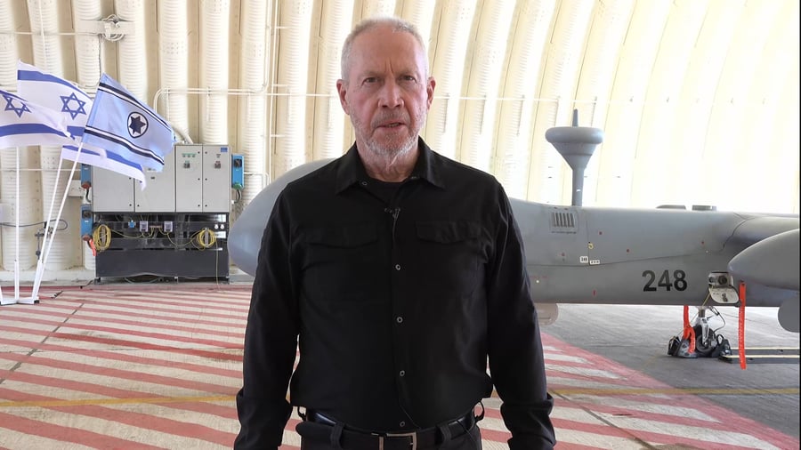 דברי שר הביטחון יואב גלנט