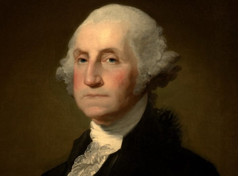 ג'ורג' וושינגטון - מגדולי המנהיגים של ארה"ב ומגדולי חובבי הגלידה, גם בימים שהייתה יקרה מאוד