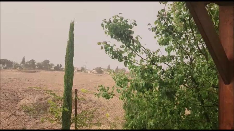 הגשם השוטף, היום בערד