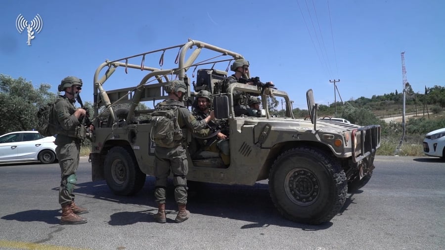 רכת מצב של מפקדים ופעילות כוחות צה"ל בזירת הפיגוע