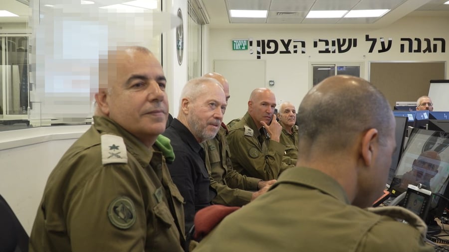 הביקר של השר גלנט בפיקוד צפון